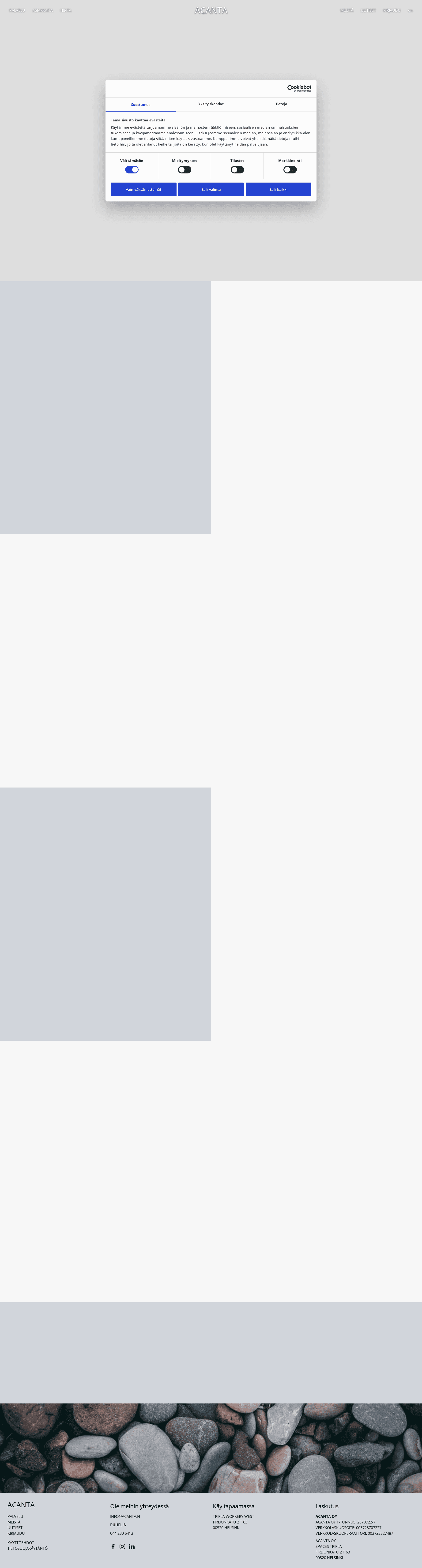Screenshot of the Indukt.io pricing page